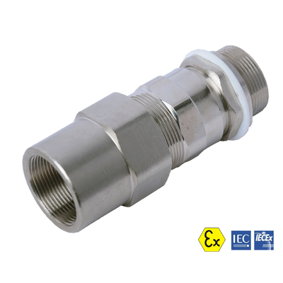 RoHS Armored Explosion Proof Cable Gland Single Seal KBM 05 06 Series